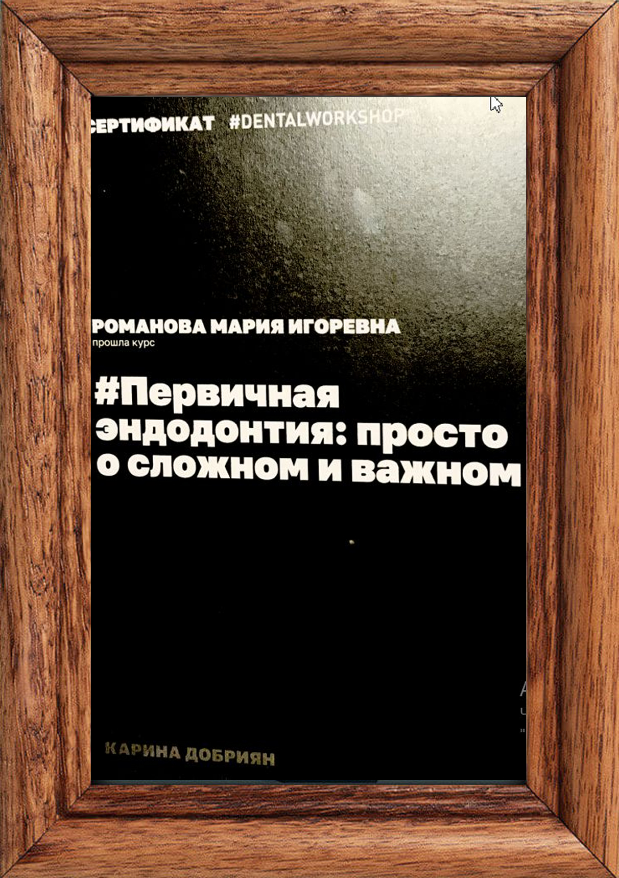 Сертификат 10
